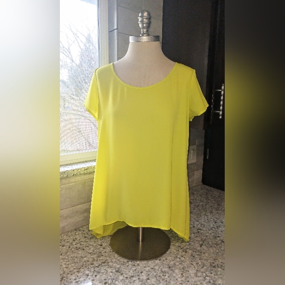 👚Decree bright yellow blouse medium - Picture 5 of 14